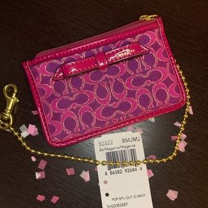 Coach Poppy Skinny ID Case